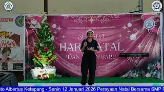 Perayaan Natal Bersama dan Tahun baru 2026 SMP PL Santo Albertus