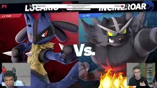 Draiqys (Lucario) vs. scxr (Incineroar, Greninja) - Grand Finals Intermediate | Gameplay #1 Ultimate