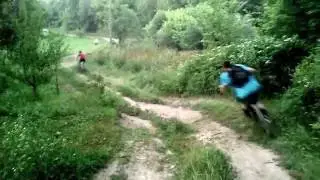 Даунхилл в Холодном Яру