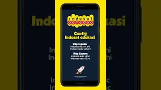 INDOSAT EDU | Update Config Terbaru