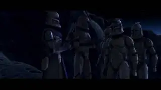 Star Wars The Clone Wars: Rex, Cody, Fives, Echo and Hevy take back the Rishi Moon Outpost 720p
