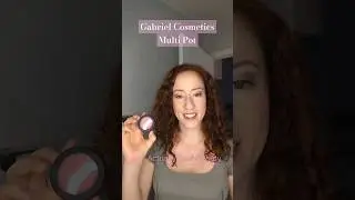 GABRIEL Cosmetics MULTI POT Wear Test #cleanmakeup Clean Multi-Pot Review #creamblush