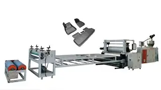 FULL TPE TPV TPR CAR MAT MAKING MACHINE