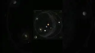 Rotation of planets around Sun.