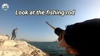 fishing spot in Qatar #fishing #UltraLight #qatarfishing #viral #adiefishing