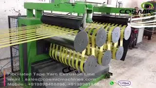Fibrillated Tape Extrusion Line