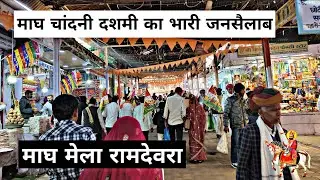 रामदेवरा माघ मेला 2026 | माघ चांदनी दशमी का भारी जनसैलाब 🚩 Ramdevra magh mela live | Ramdevra live 