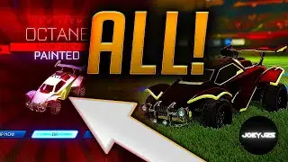 ALL PAINTED OCTANES ON ROCKET LEAGUE !!!