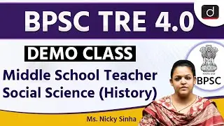 History (Social Science) | Demo Class | BPSC TRE 4.0 | Drishti Teaching Exams