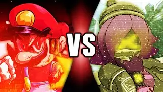 Devil Mario Vs Serial Designation U (Power Star/Murder Drones AU)| Death Battle Fan Made Trailer