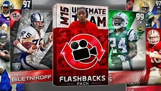 HOLY SH*T!  MORE 99 OVR FLASHBACK CARDS! 6  FLASHBACK PACKS BUNDLE! BEST EVER! MUT 15