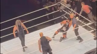 Основные моменты матча Bloodline против Wyatt Family. Основные моменты рождественского тура WWE.