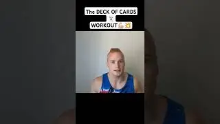 The DECK OF CARDS Workout🃏 #bodybuilding #fitness #fitnesstips #workouttips #workout #gymtips #gym