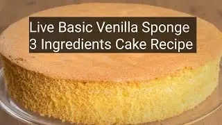 🔴 LIVE | Online Cake Baking Class &ndash; Learn Baking Without Oven | Full Tutorial in Urdu/Hindi #live 