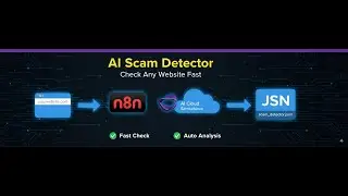 How I Built an AI Website Scam Risk Detector (FREE Workflow!)