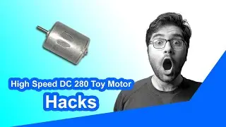 High Speed 6 volt DC 280 Motor Using for Any DIY Project | Creative Online Store BD