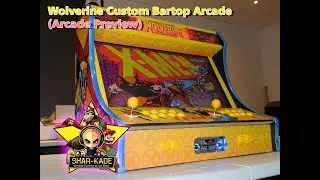 Wolverine Custom Bartop Arcade   (Preview)