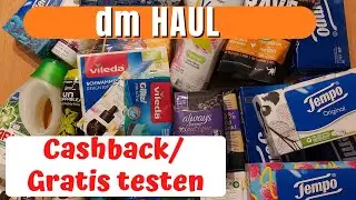 dm ★Cashback [Haul] ★ Gratis testen ★ Beim TestEck