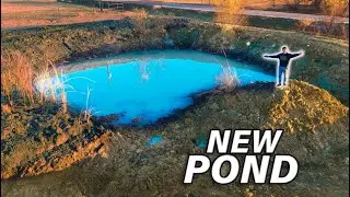 Building My NEW BACKYARD Texas Pond (Ranch Life)