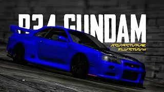 SHARE ‼️ NISSAN SKYLINE GTR-34 GUNDAM @KeizerZ FOR GTA SAN ANDREAS ‼️