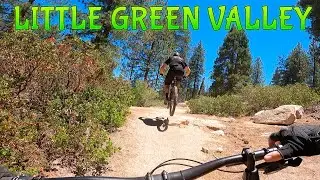 Little Green Valley Trail - Rim Nordic Bike Park - Big Bear, CA