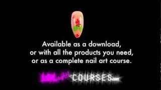 Nail Art Tutorial | Sculpted Holly Nail Art | LOLNailCourses