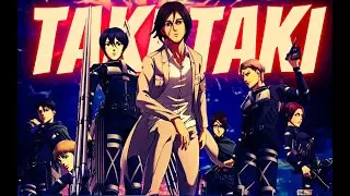 Attack On Titan! - [Edit] || Real Life x Taki Taki (Dj Snake) | Manga x Anime