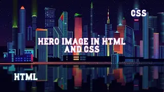 Hero Image in HTML and CSS