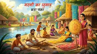 गर्मी का जुगाड़ू पंखा | Hindi kahani | Cartoon stories |hindi stories |Moral stories |hindi kahaniya