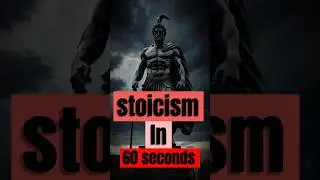 Stoicism Explained in Under 60 seconds #shorts