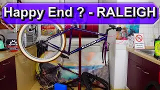 1x10 Speed Upgrade Vintage MTB Raleigh - Custom Bike Build - Classic Fahrradtuning