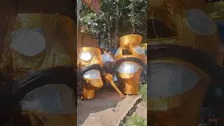 Ravan market delhi |Cheapest Ravan Market | Ravan Making |How To make ravan at home