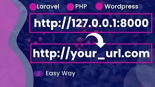 How to change localhost to custom domain name | 2024