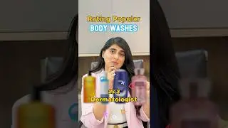 Rating Body Washes as a Dermatologist. #dermatologisttips #skincare #skincaretips