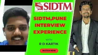 SIDTM Personal Interview Experience by RD Karthik | 9th Feb'25 | Questions Asked | GE | Online