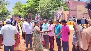 kallakruchi district CEO inaugurate the CM trophy 29/08/25 volleyball ball match 👍👍👍👍👍🙏🙏🙏🙏