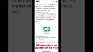The #Encrochat and SKY ECC SCAM: All promising fake and dangerous secure &ldquo;secure&rdquo; communications.