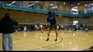 2026 ACC Badminton tournament MS A/B Semi final Daniel Bielin [3/4] vs Samuel W Li [2]