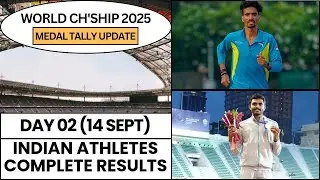 World Athletics Championships 2025 : जानिए India के 14 Sept के Complete Results | History Created |