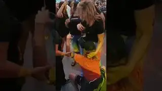 getting down on Fremont Street #fremonteast #vegas #shorts #newshorts #sincitylasvegas
