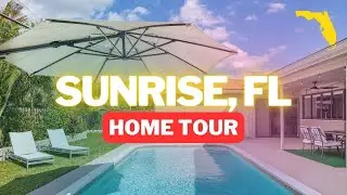 Exclusive Home Tour of Your Perfect Starter Home in Sunrise, FL! | Moving to South Florida