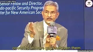 Western Media questions Dr. Jaishankar on China. Are they having their own propaganda?