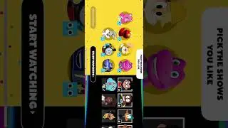 Choosing All shows on the Cartoon Network app