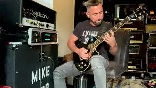 Les Paul into a Soldano Hot Rod 50w