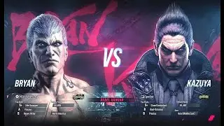 Tekken 8 Bryan Fury VS Kazuya Mishima