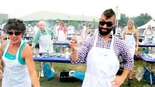 Tim Love Grilling Demo at the Austin Food & Wine Festival