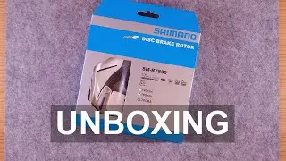 Shimano SM-RT800 160 mm Center Lock Disc Brake Rotor Unboxing and Weight