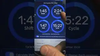 Brief video of ELD #trucking #cdllife #cdlschool #truckinglife #cdldriver 
