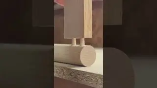 Round + Flat? There WILL Be a Gap #shorts #woodworking #diy