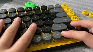 Logitech keyboard pop keys